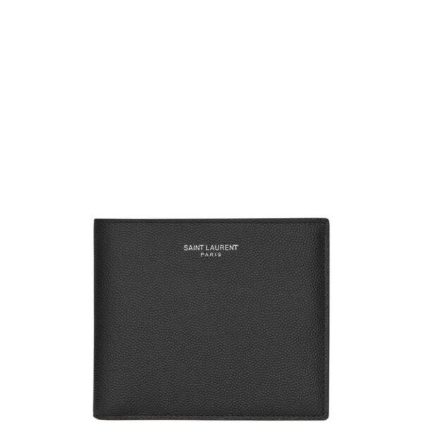 Saint Laurent Paris logo-print leather wallet