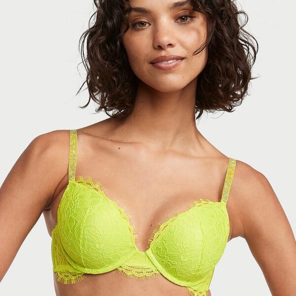 Victoria’s Secret Shine Strap Lace Push-Up Bra