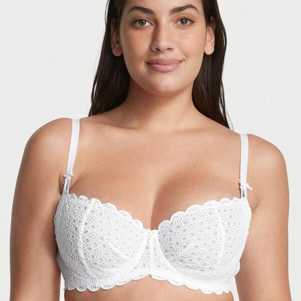 Victoria’s Secret Wicked Unlined Eyelet Lace Balconette Bra