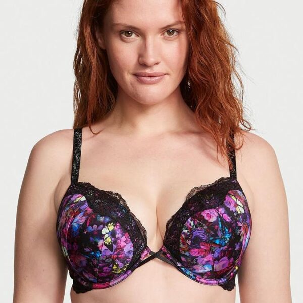 Victoria’s Secret Bombshell Add-2-Cups Shine Strap Push-Up Bra