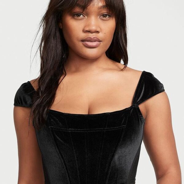 Victoria’s Secret Velvet Corset Top