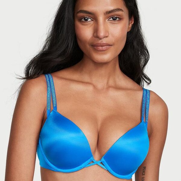 Victoria’s Secret  Bombshell Double Shine Strap Push-Up Bra