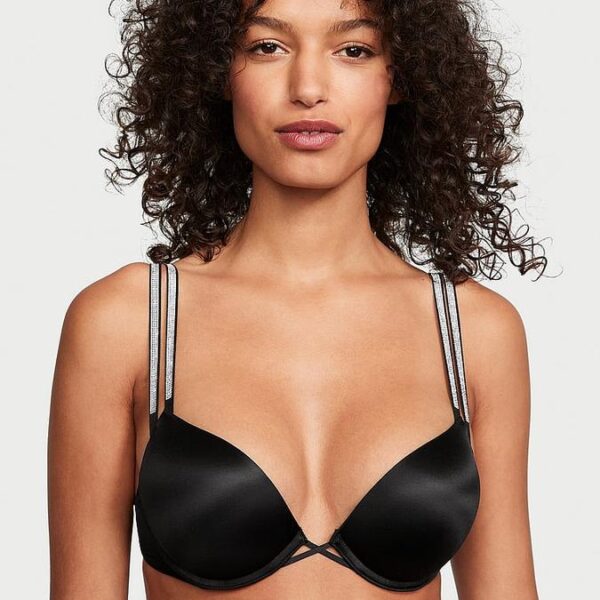 Victoria’s Secret Bombshell Add-2-Cups Double Shine Strap Push-Up Bra