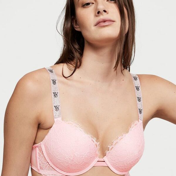 Victoria’s Secret Shine Strap Lace Push-Up Bra