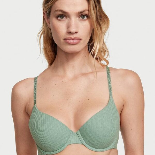 Victoria’s Secret Lightly Lined Pointelle Demi Bra