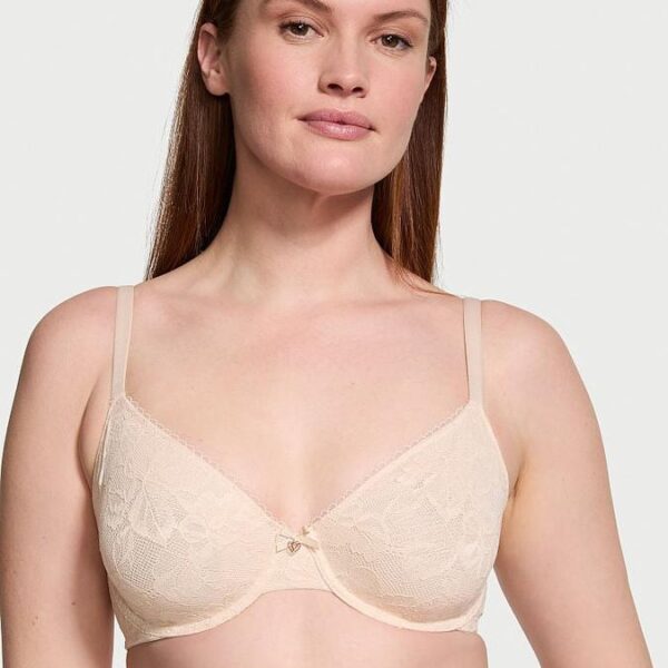 Victoria’s Secret  Invisible Lift Unlined Lace Demi Bra