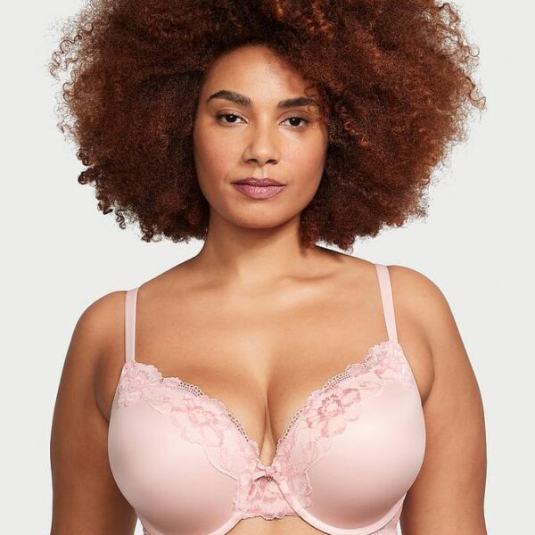 Victoria’s Secret  Perfect Shape Push-Up Lace-Trim Bra