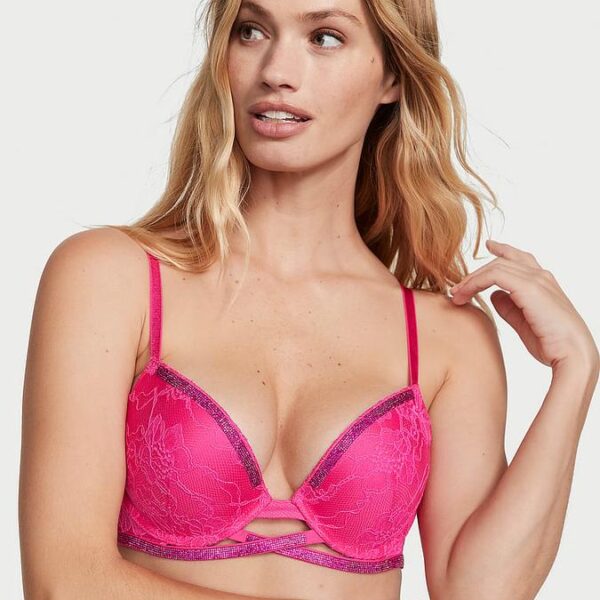Victoria’s Secret Shine Cradle Lace Push-Up Bra