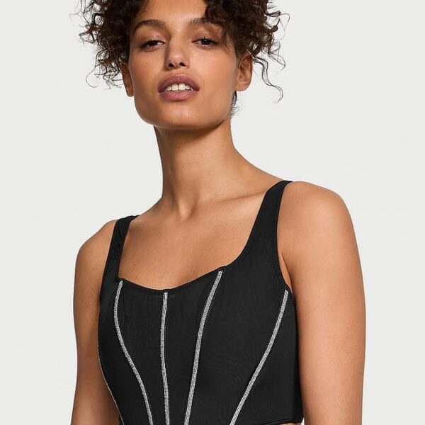 Victoria’s Secret Sheer Shine Corset Top
