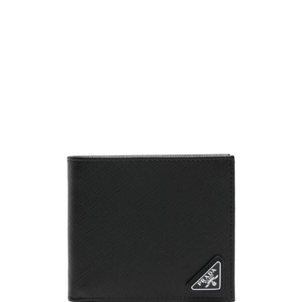 Prada Saffiano logo wallet