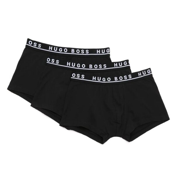BOSS  set of three logo-waistband boxers