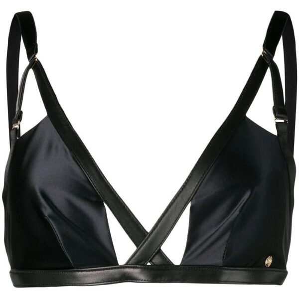 Something Wicked  Jade satin bra