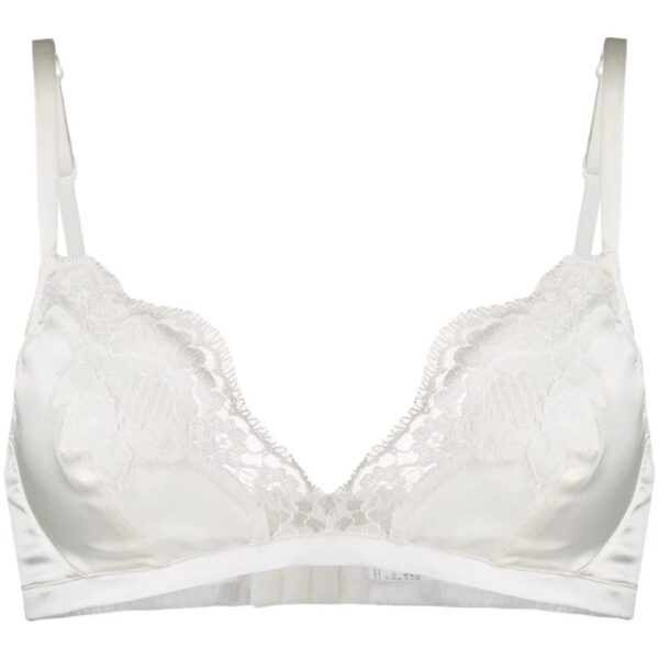 Dolce & Gabbana  lace-detail satin bra