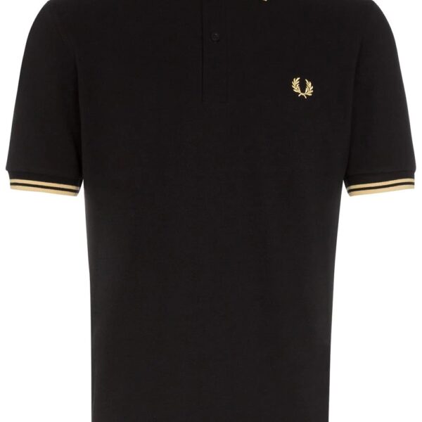 Fred Perry  stripe-trimmed polo shirt