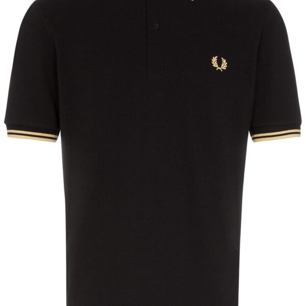 Fred Perry stripe-trimmed polo shirt