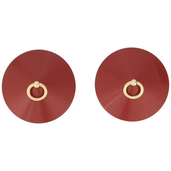 Bordelle  enamel O ring nipplets