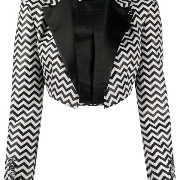 Philipp Plein  Bolero Rock cropped jacket