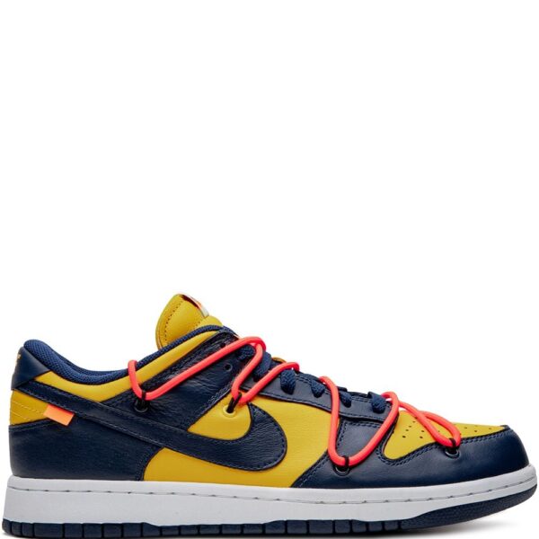 Nike X Off-White Dunk Low “University Gold” sneakers