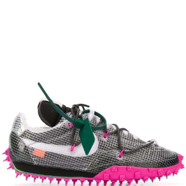 Nike X Off-White Waffle Racer SP “Black/Fuchsia” sneakers