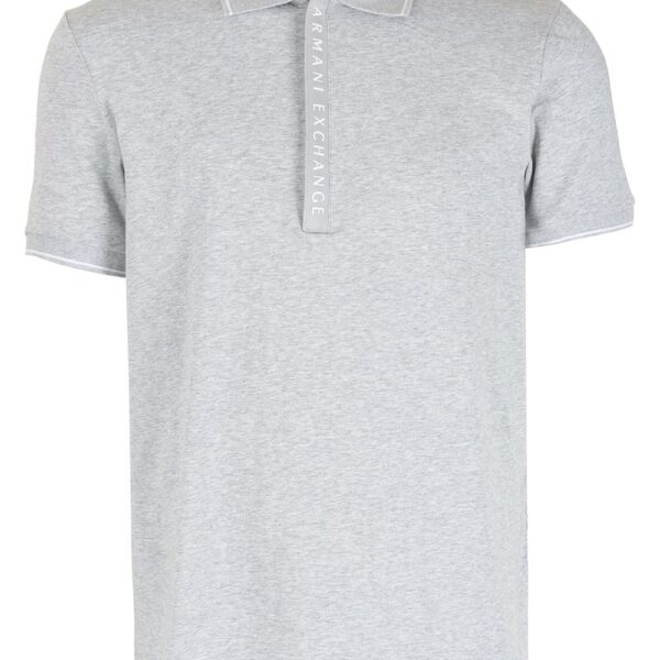 Armani Exchange contrast-trimmed polo shirt