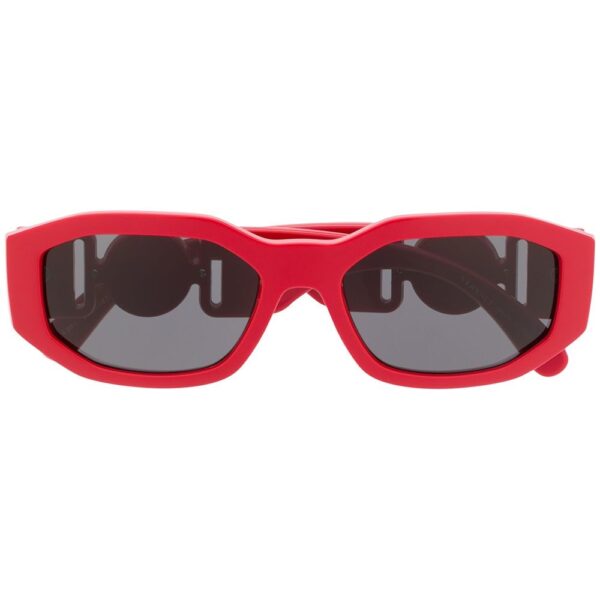 Versace Eyewear logo plaque rectangular sunglasses