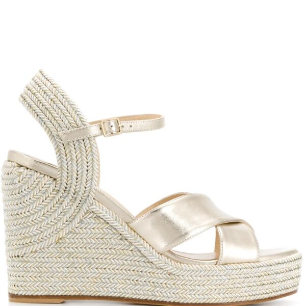 Jimmy choo  Dellena 100mm espadrille wedges
