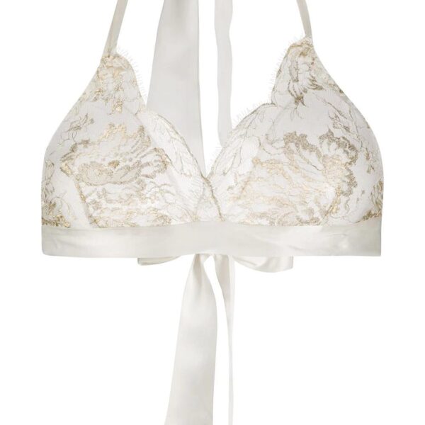 Gilda & Pearl  Reverie lace and satin bra