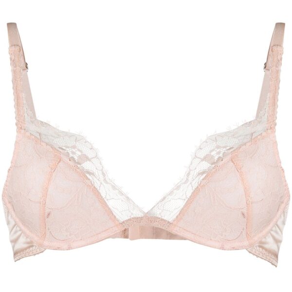 Fleur Of England  lace-embellished plunge bra