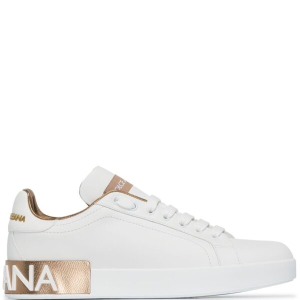 Dolce & Gabbana Portofino leather sneakers