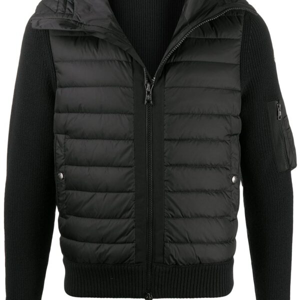Moncler  padded-front hooded jacket