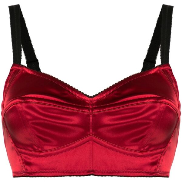 Dolce & Gabbana  satin bustier top