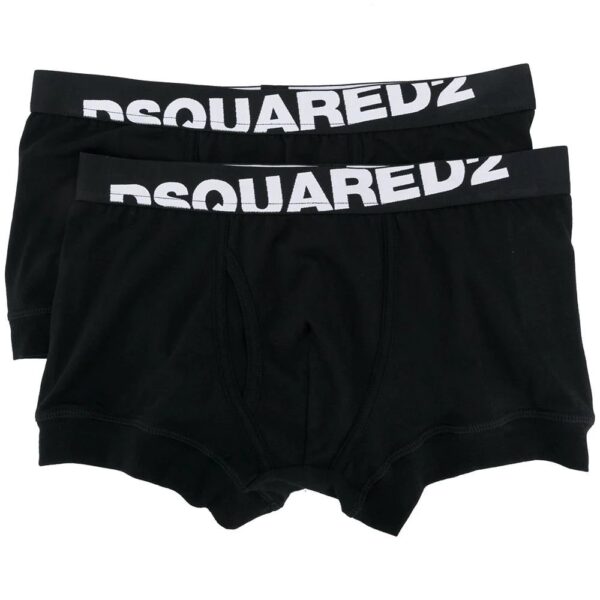 Dsquared2  angular logo boxer two-pack