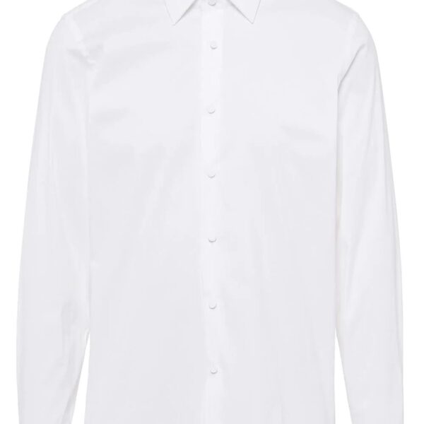 Prada  spread collar button-up shirt