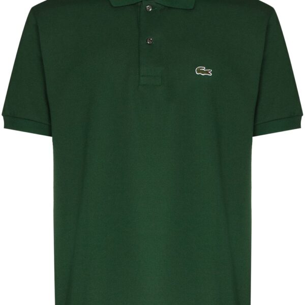 Lacoste  logo-patch short-sleeve polo shirt