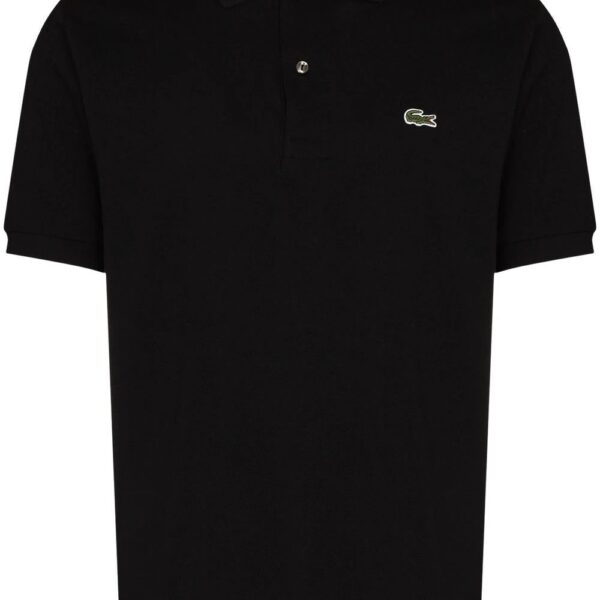 Lacoste logo-patch short-sleeve polo shirt