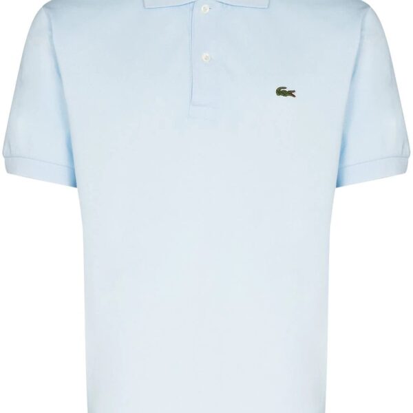 Lacoste  logo-patch short-sleeve polo shirt
