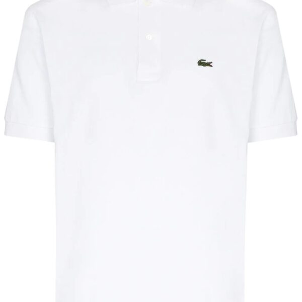 Lacoste  logo-patch short-sleeve polo shirt