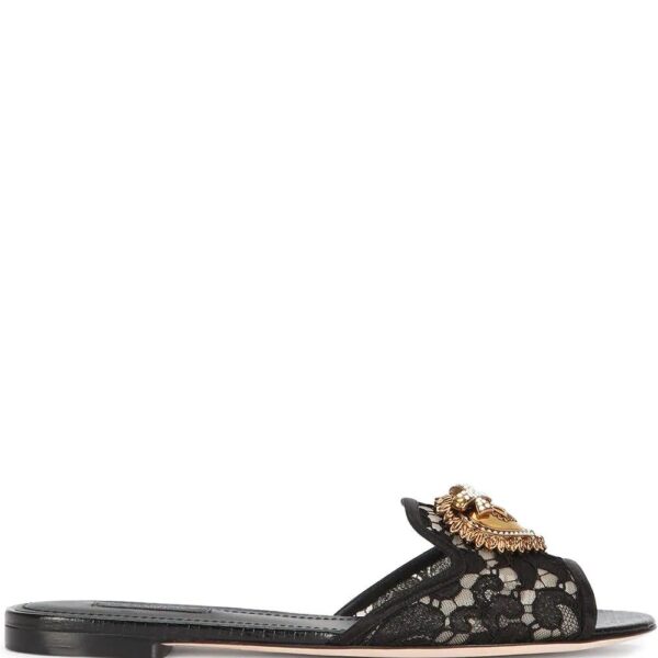 Dolce & Gabbana  embellished-detail slip-on sandals