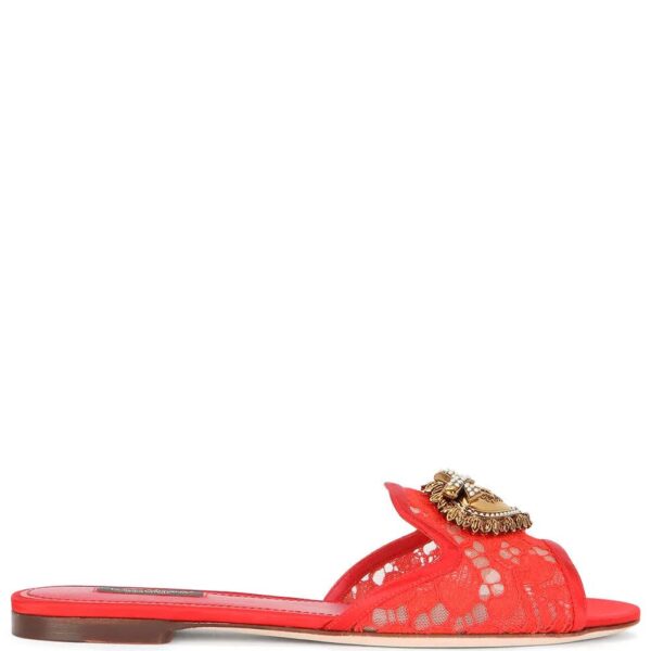 Dolce & Gabbana  embellished-detail slip-on sandals