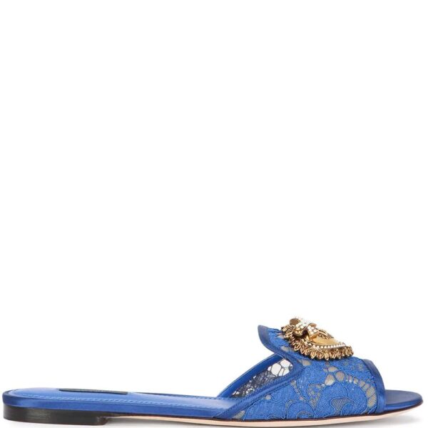 Dolce & Gabbana  embellished-detail slip-on sandals