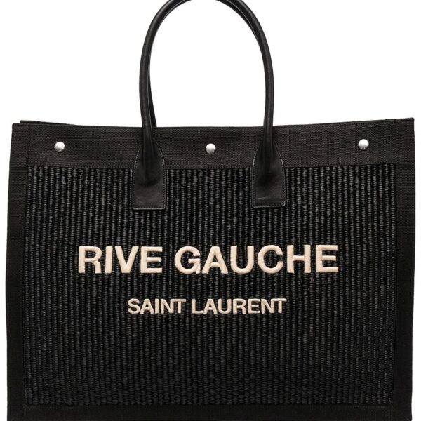Saint Laurent logo-print tote