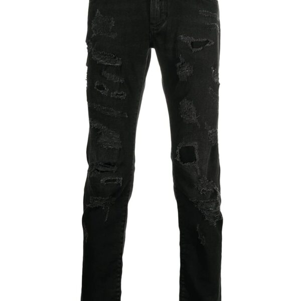 Dolce & Gabbana  distressed skinny jeans