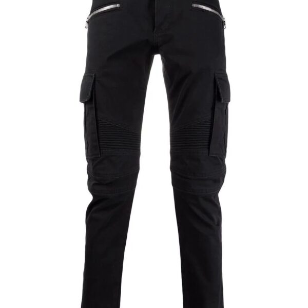 Balmain B-embossed cargo jeans