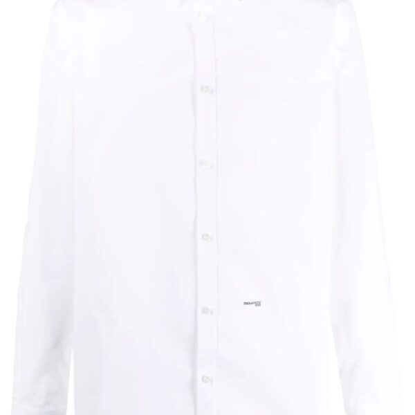 Dsquared2  embroidered-logo detail shirt
