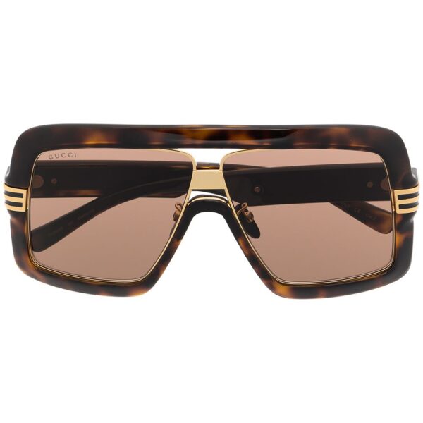 Gucci Eyewear oversize-frame tinted sunglasses