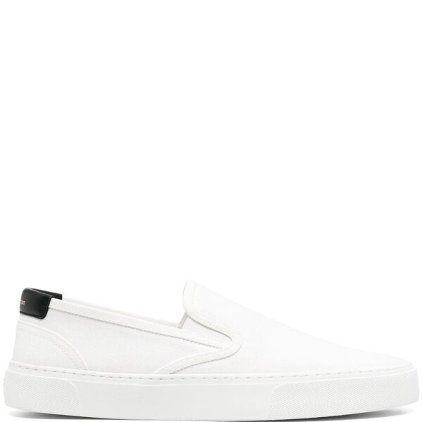 Saint Laurent  logo-print slip-on sneakers