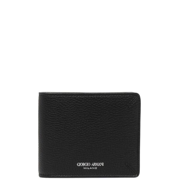 Giorgio Armani  engraved-logo bifold wallet