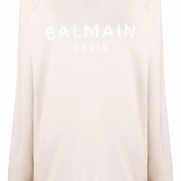 Balmain  logo-print sweatshirt