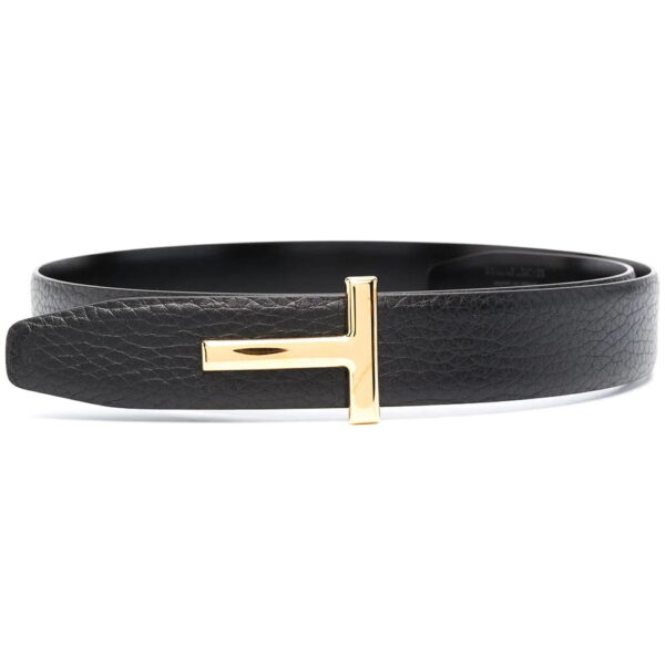 TOM FORD  logo-buckle belt