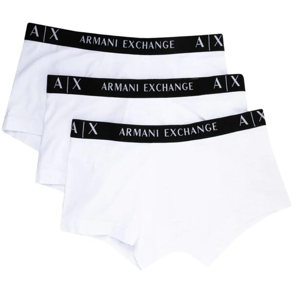 Armani Exchange  logo-waistband boxer pack